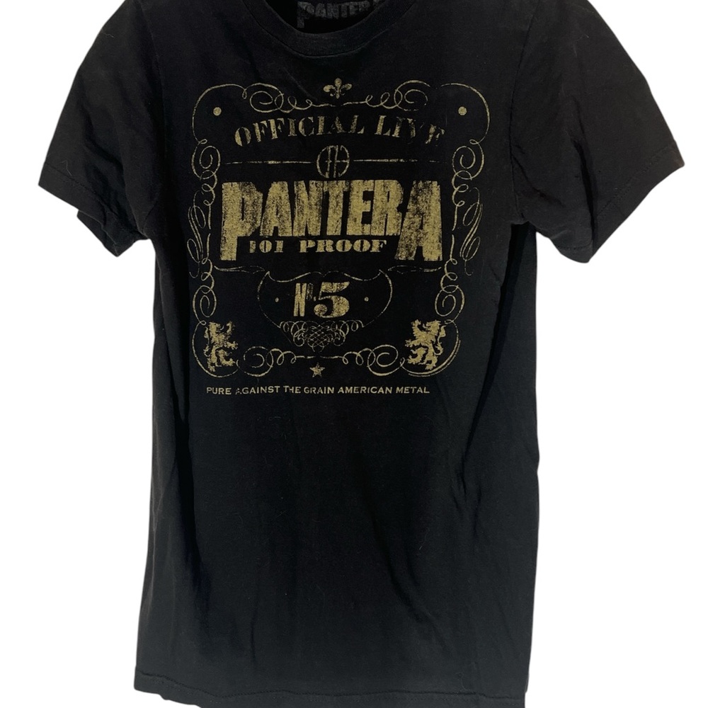Pantera band tee 101 Proof Black Short Sleeve Tee 2010’s